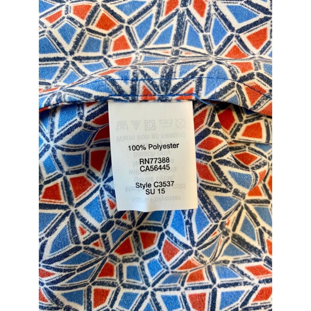 J. Crew Sleeveless Pattern Blouse - Picture 6 of 7